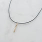 Choker with Gold Pendant